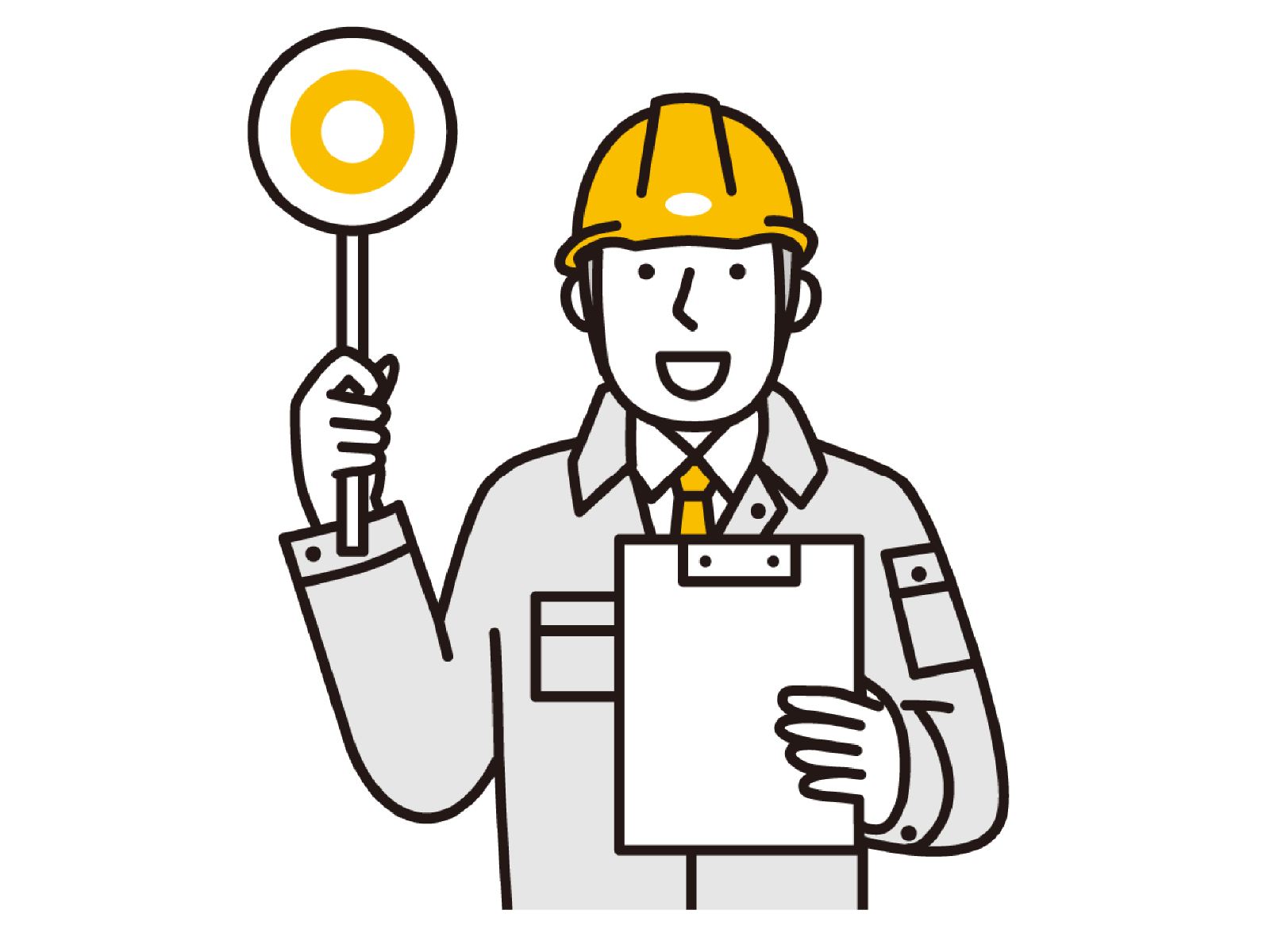 点検器具を持つ作業員